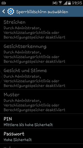 Das Bild von den Einstellungen - (Computer, Samsung, Smartphone)