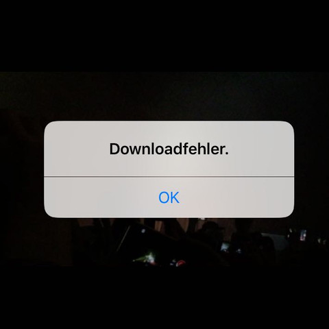 Downloadfehler wenn ich auf das Rufezeichen klicke - (Handy, iPhone, Video)