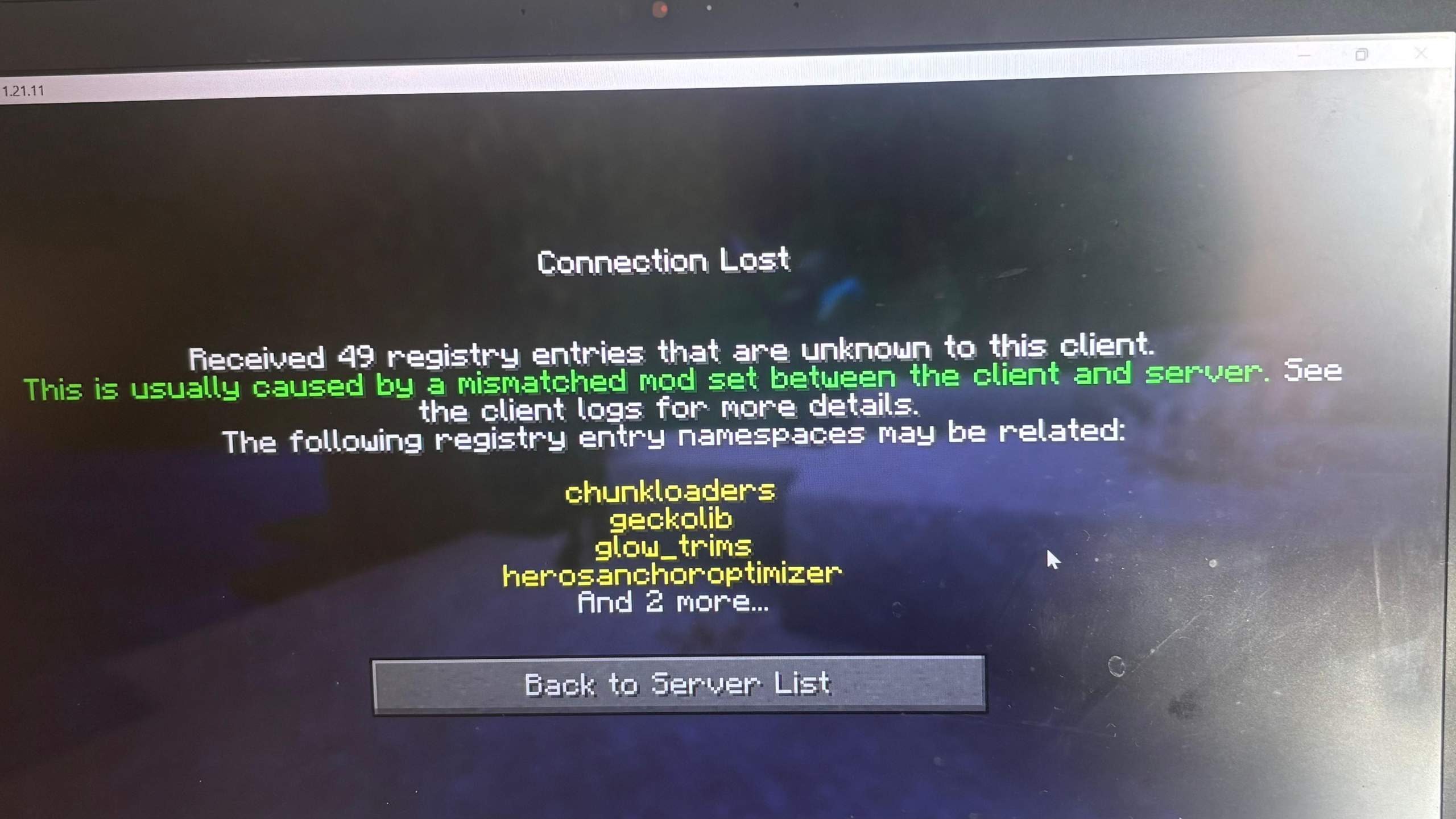 Wieso kann ich in Minecraft meinem Freund nicht beitreten (Java)? (Mods ...