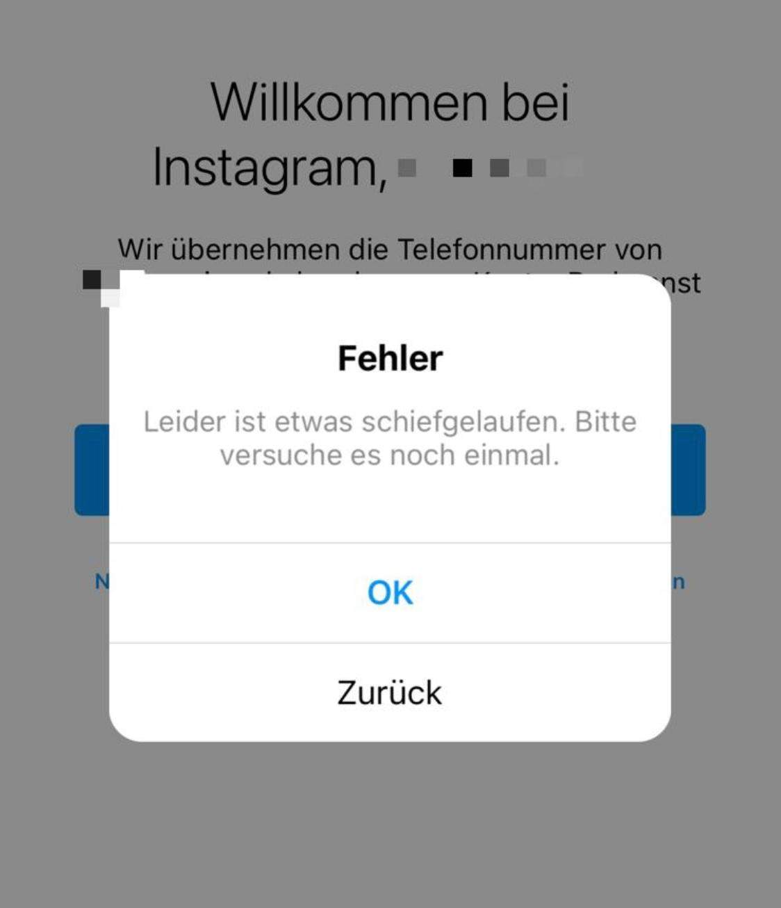 Instagram Passwort ändern Aber Altes Vergessen Wieso kann ich keinen neuen Instagram Account machen? (Handy, Konto)