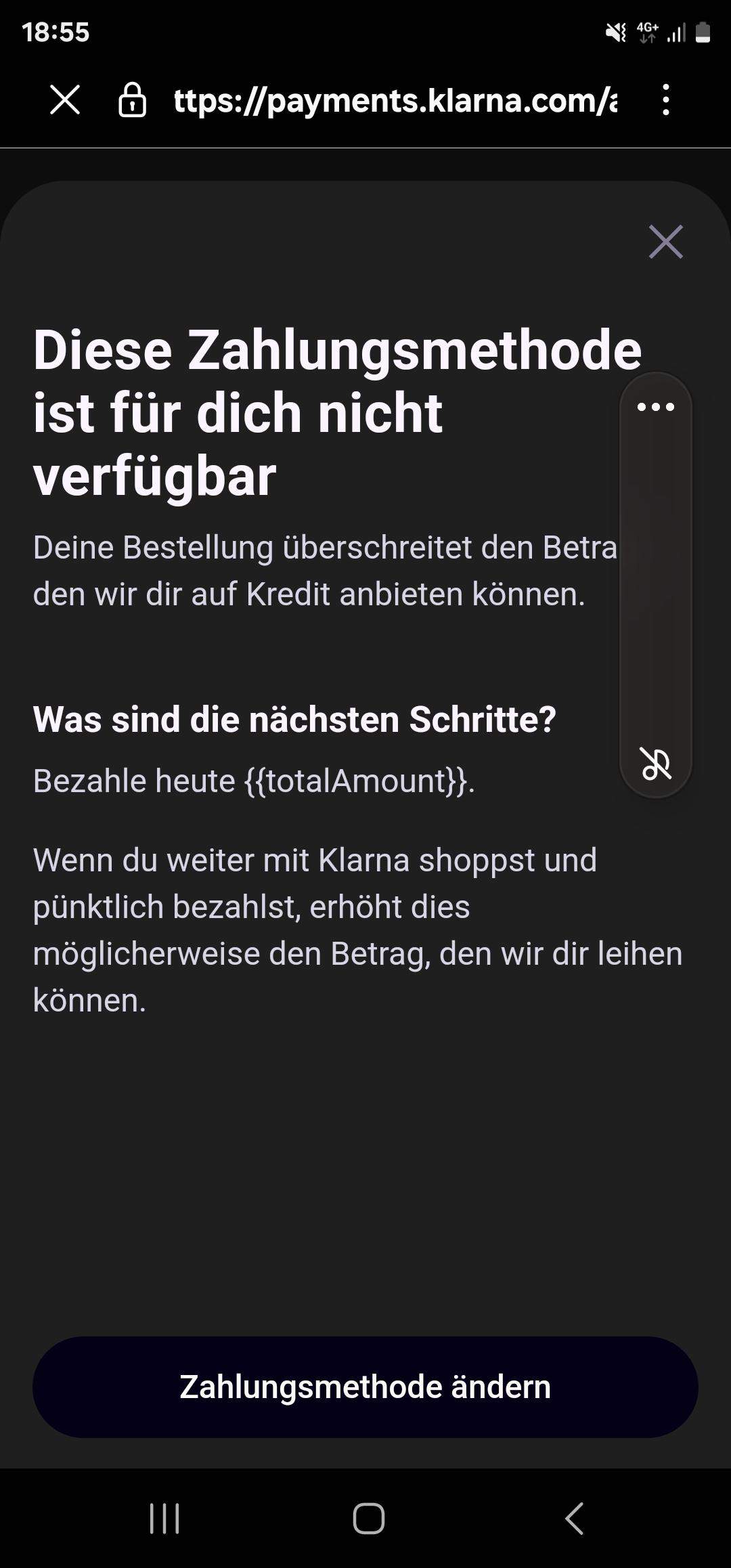 Warum Kann Ich Mit Klarna Nicht Bezahlen