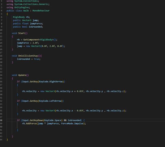 Spring Icon Programmieren Wieso kann ich unendlich oft springen? (programmieren, Unity)