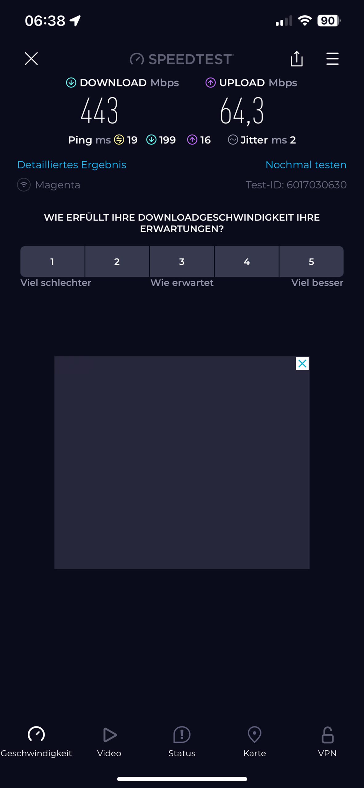 wieso komme ich nicht auf fullspeed beim Iphone im Wlan? Netzwerk, Router)