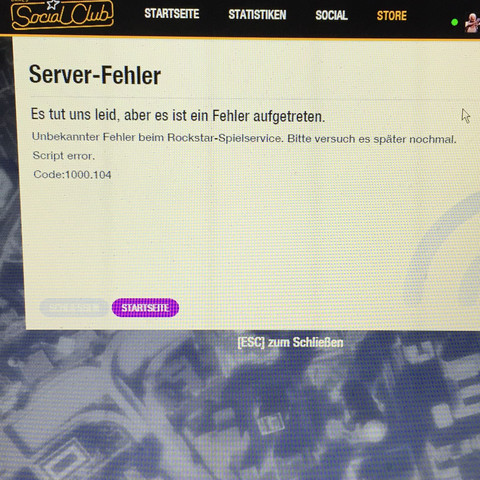 CODE:1000.104
- (PC, Games, GTA 5)