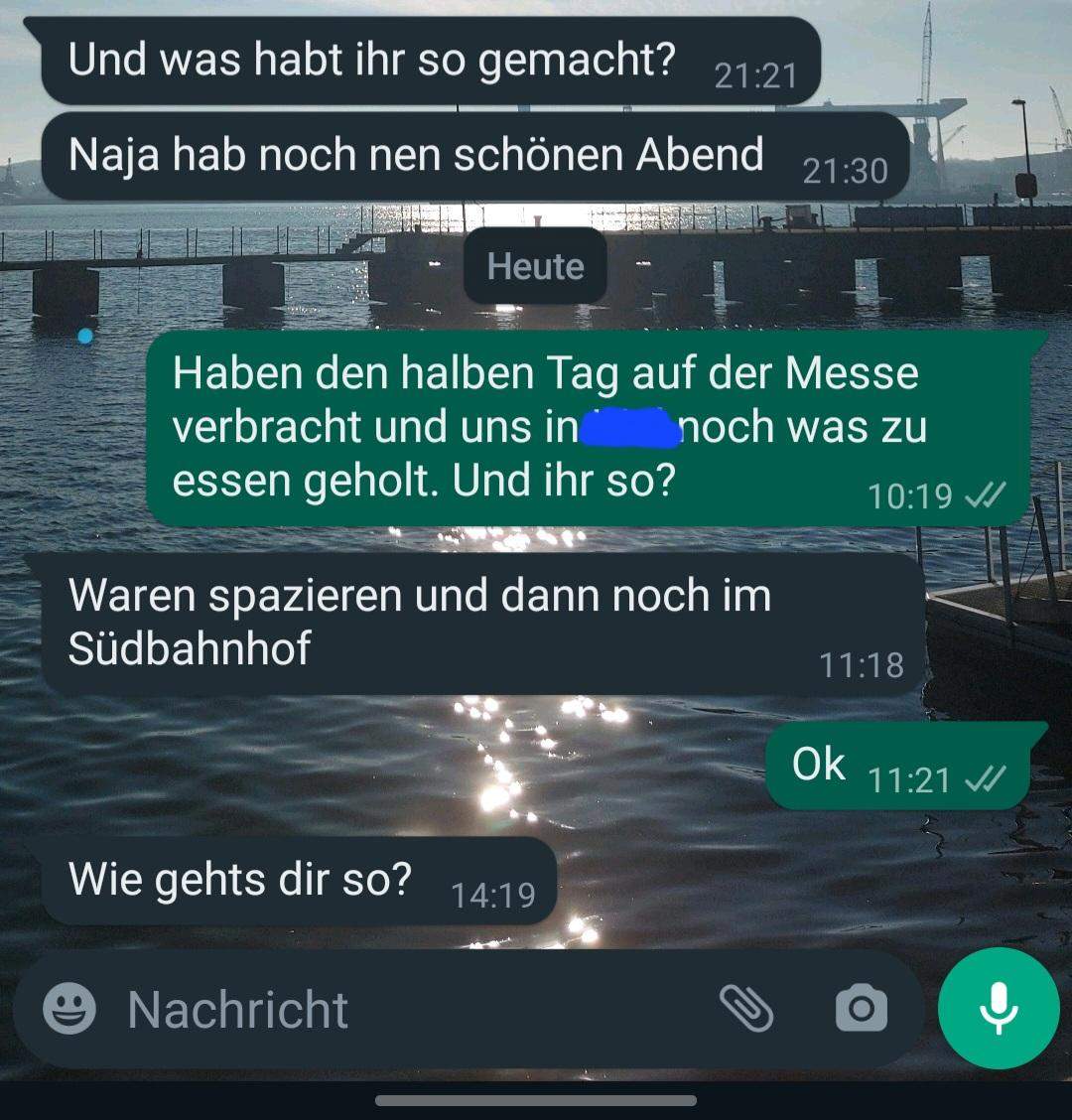 Wieso schreibt er trotzdem? (Mädchen, Sex, Frauen)