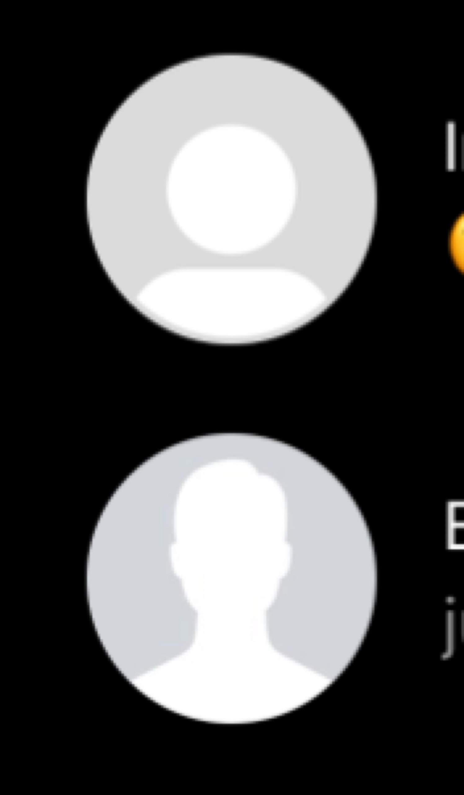 Wieso sehen gelöschte Profilbilder auf Instagram so unterschiedlich aus Wieso sehen gelöschte Profilbilder auf Instagram so unterschiedlich aus