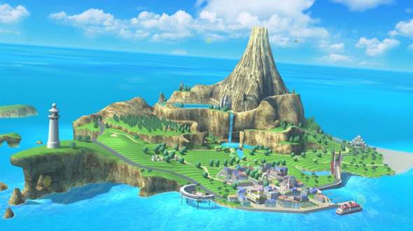 Wieso sieht die Insel von dem Spiel "Wii Sports Resort" so aus wie Helgoland?