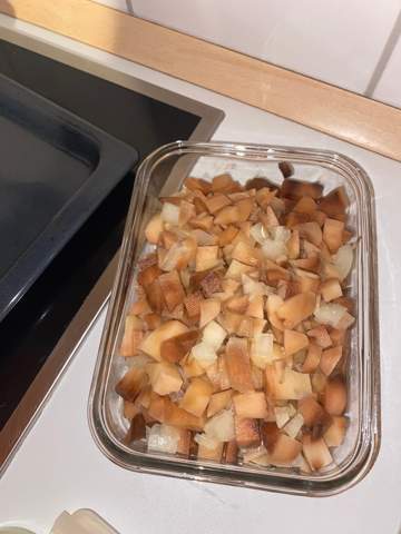 Wieso sind die Kartoffeln nach dem einfrieren braun?