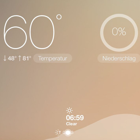 60°C 😅 - (App, ios, Frischluft)