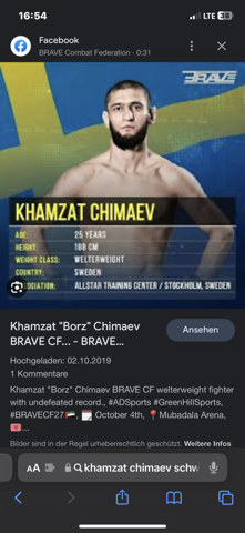Wieso trägt chimaev die schwedische Flagge in der UFC?