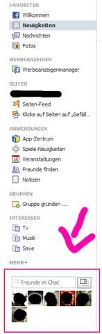 Chat-Freunde Anzeige - (Freunde, Facebook, Chat)