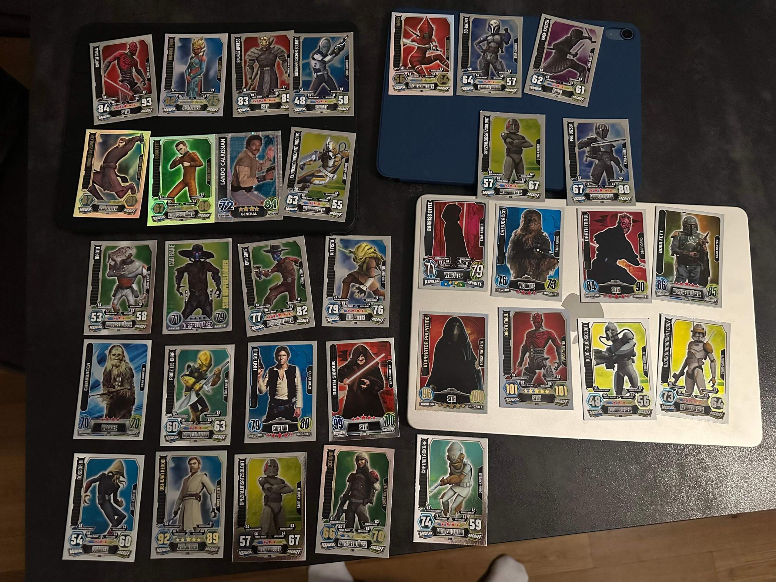Wieviel sind meine Star Wars Karten wert? (Geld, Wertschätzung, Top)
