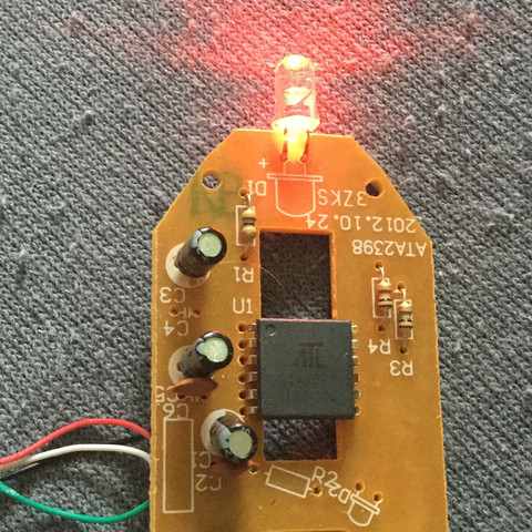 Die rote laserdiode aus der maus - (Elektronik, Elektro, Spannung)