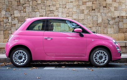 Fiat 500 Barbie Pink - (Auto, Fiat, Limited Edition)