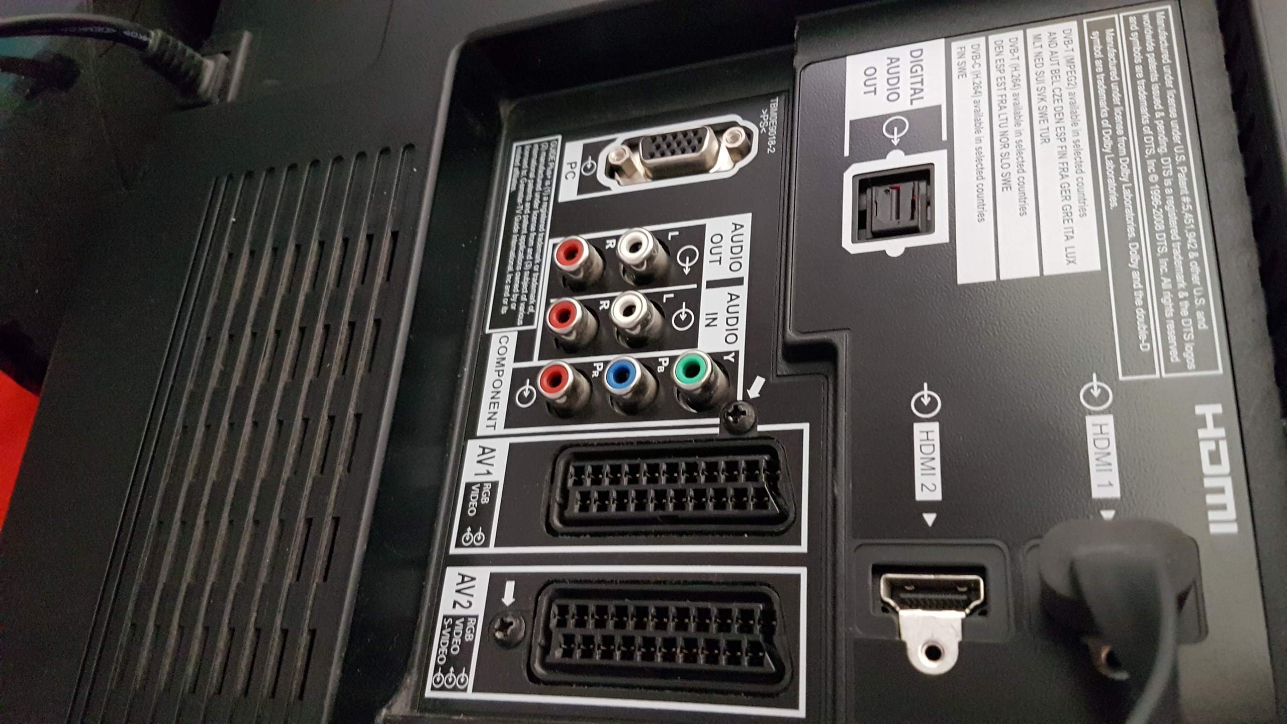 Wii bei Panasonic Fernseher einrichten? (Technik, Kabel)