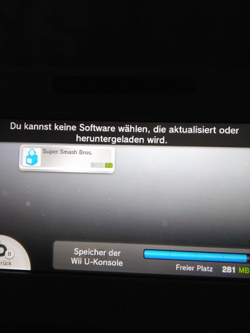 Speicherplatz - (Update, Speicherplatz, Wii U)