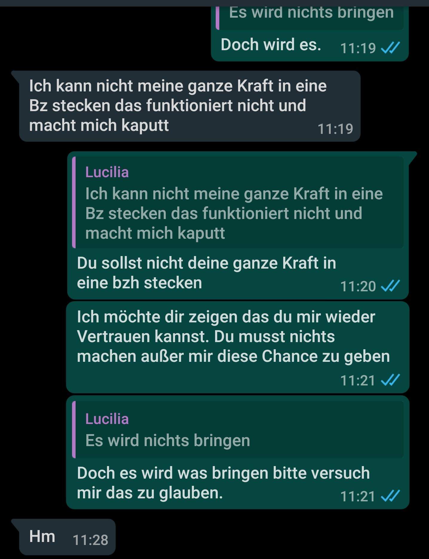 Will sie abschließen? (Liebe, Liebe und Beziehung, Psychologie)