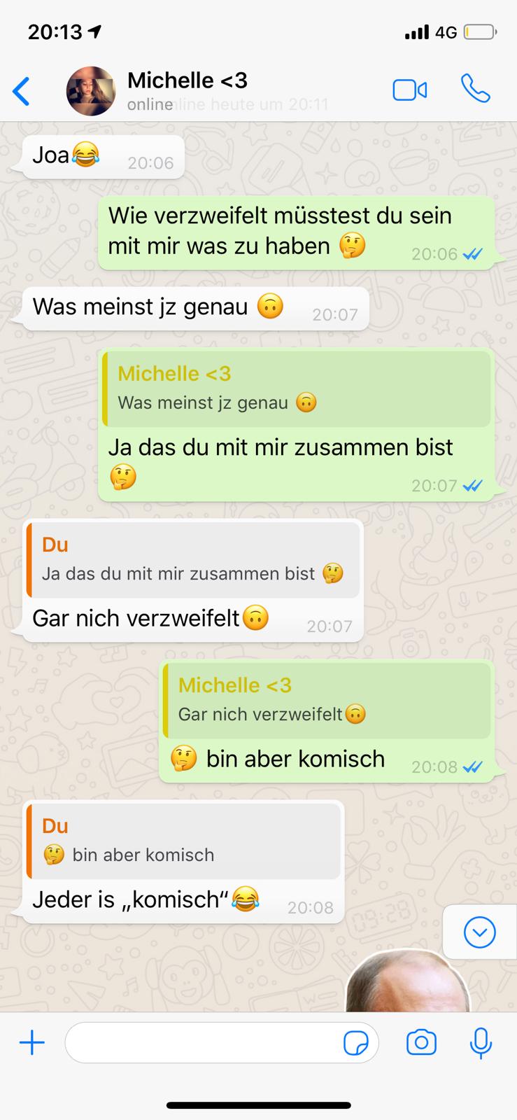 Will sie mit mir zusammen sein