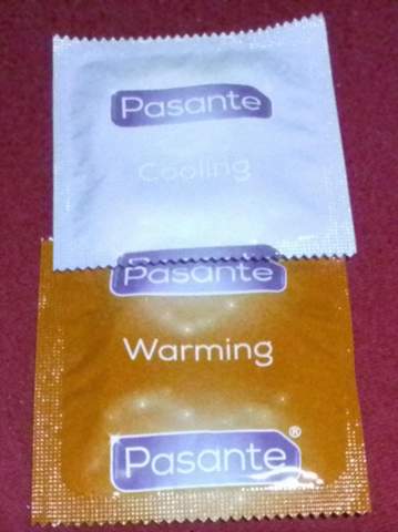 Willst du das warme oder kalte Kondom?
