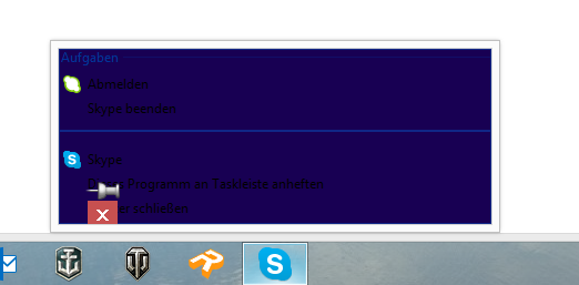 Sreenshot - (Windows 8.1, Taskleiste, lila)