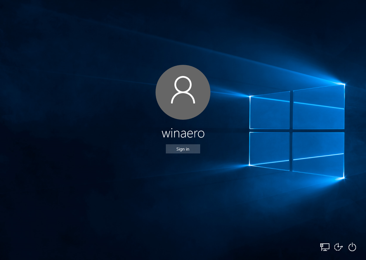 Win10 im Loginin Screen herunterfahren? PC, Windows 10)