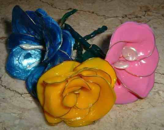 Window Color Blumen Basteln Rosen Vorlage Window Color