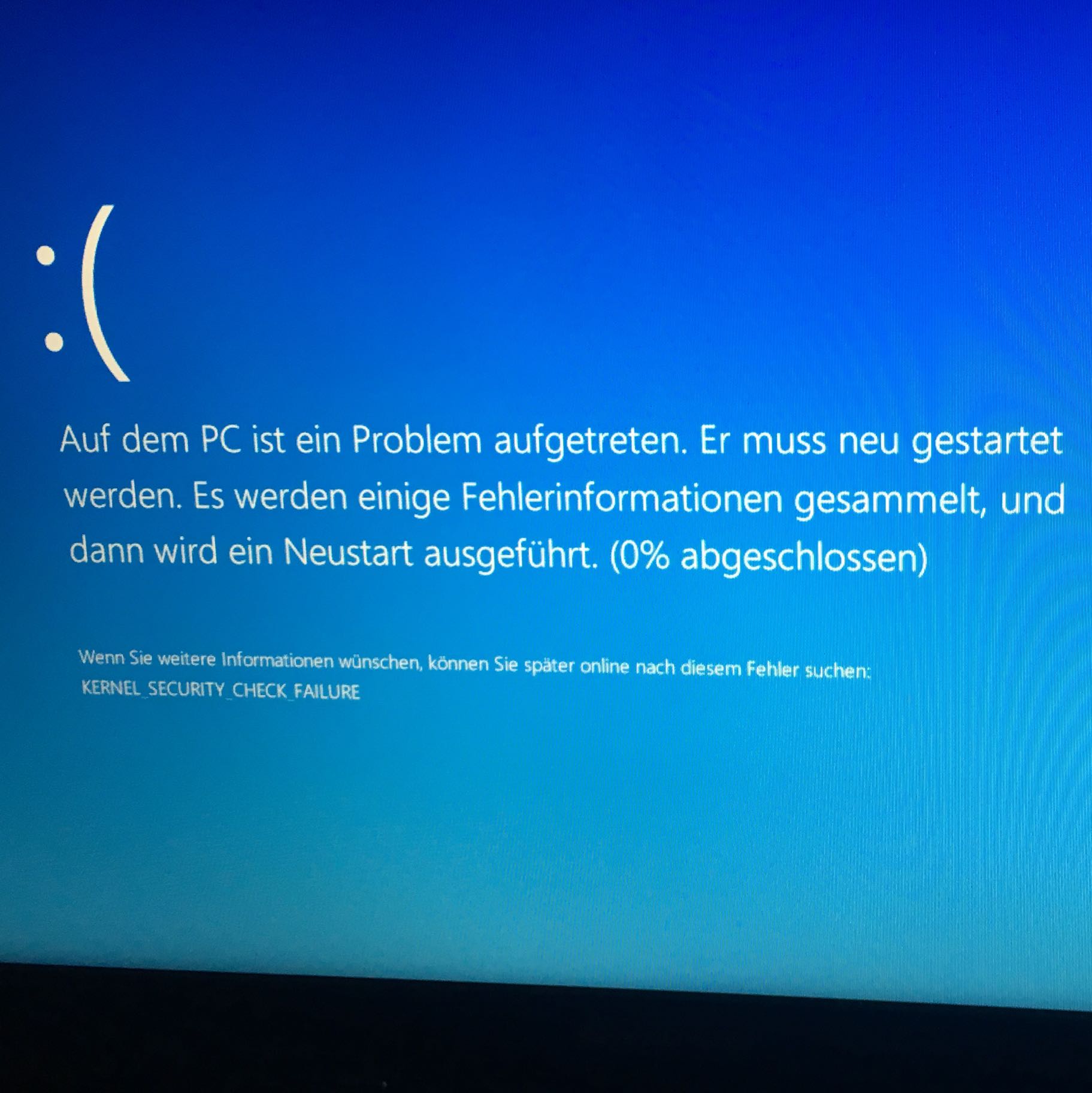 Windows 10 Bluescreen Windows 10 Bluescreen