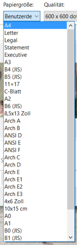 Windows 10 Druckt Kein Din A5 Bilder Foto Notebook