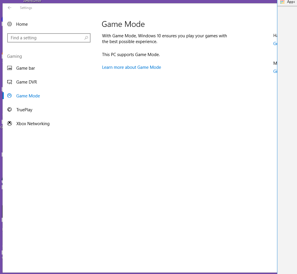 Windows 10 Game Mode nicht aktivierbar? (PC)