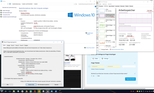 Arbeitsspeicher - (Computer, Windows, Windows 10)