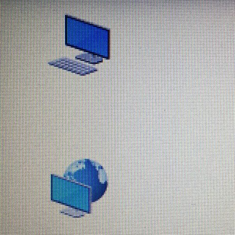 Schriftfarbe Desktopsymbole
 - (Computer, PC, Windows)