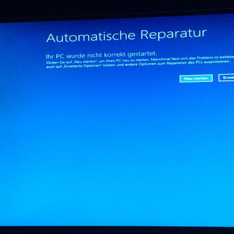 Windows 10 startet nicht nach installation