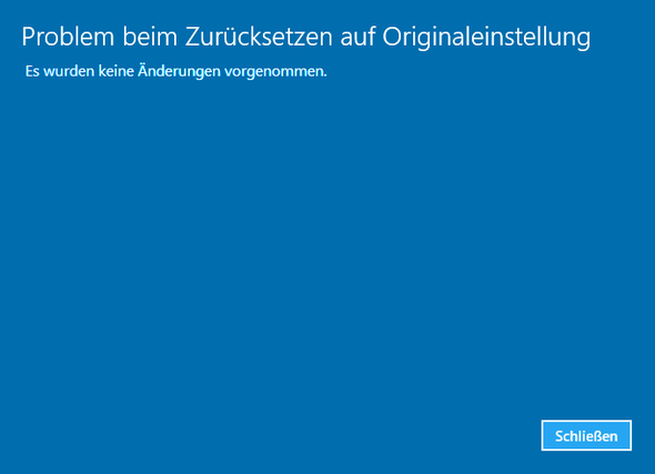 Fehlermeldung - (Fehler, Microsoft, Windows 10)