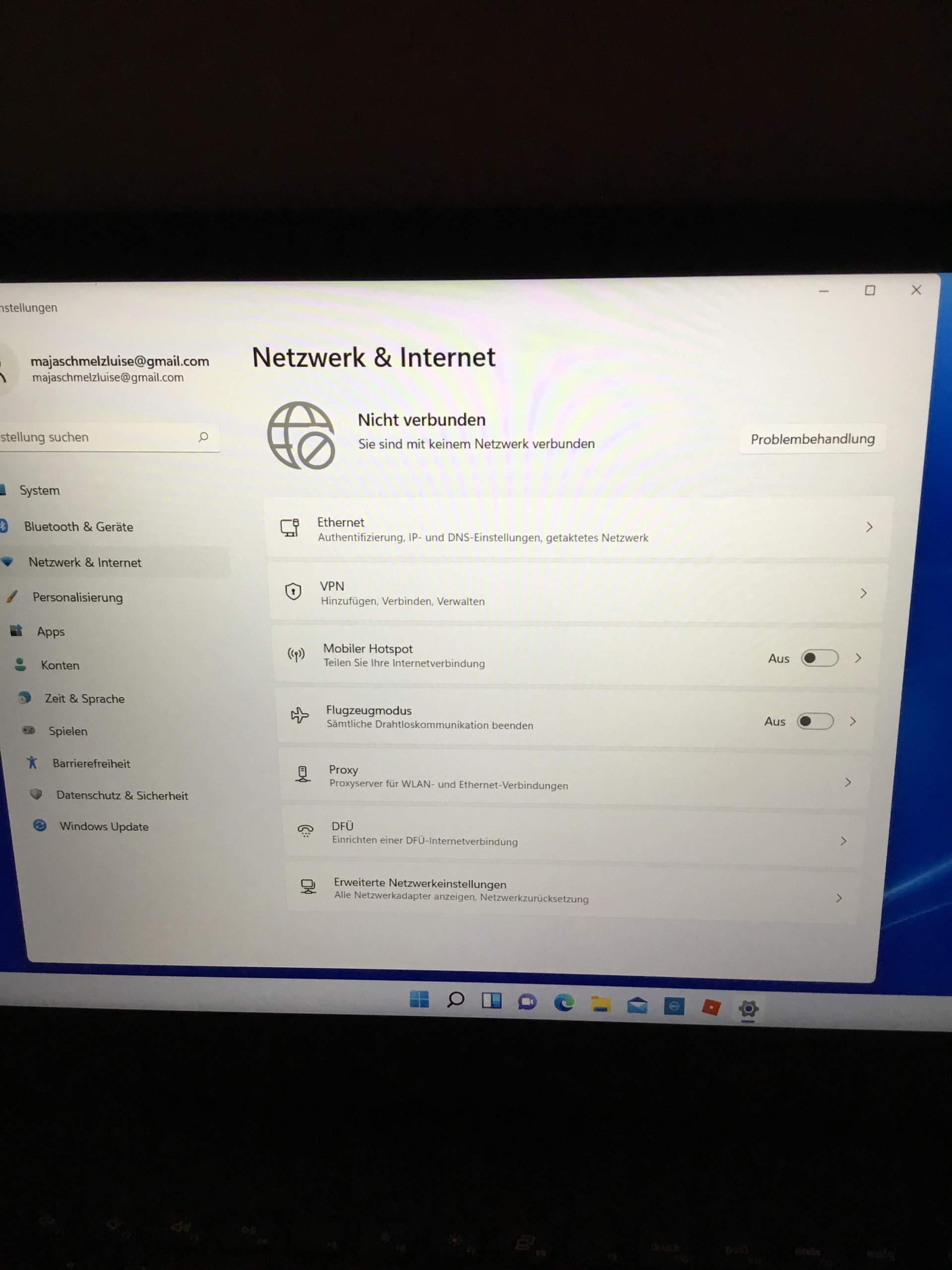 Windows 11 hat kein Button mehr?