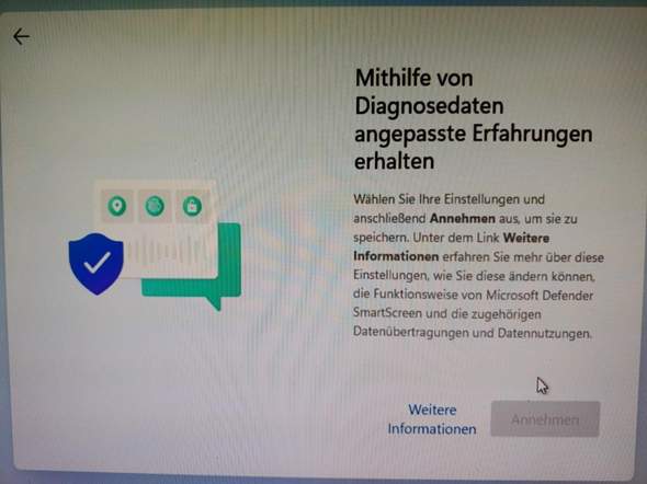 Windows 11 komme bei der Installation nicht weiter?