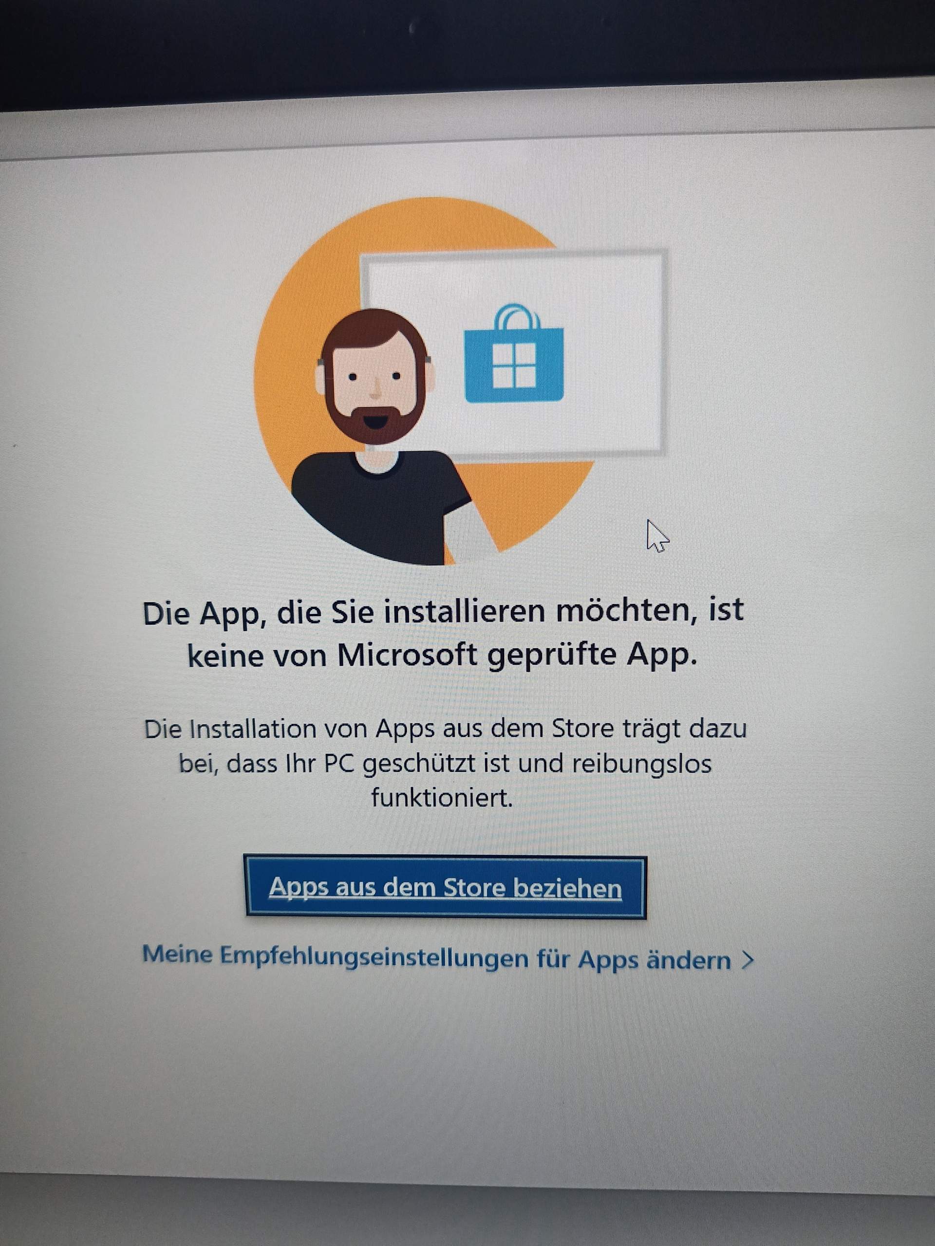 Windows Phone 8.1 Apps Installieren Ohne Store Windows 11 lässt mich keine Apps von außerhalb des Apps Stores