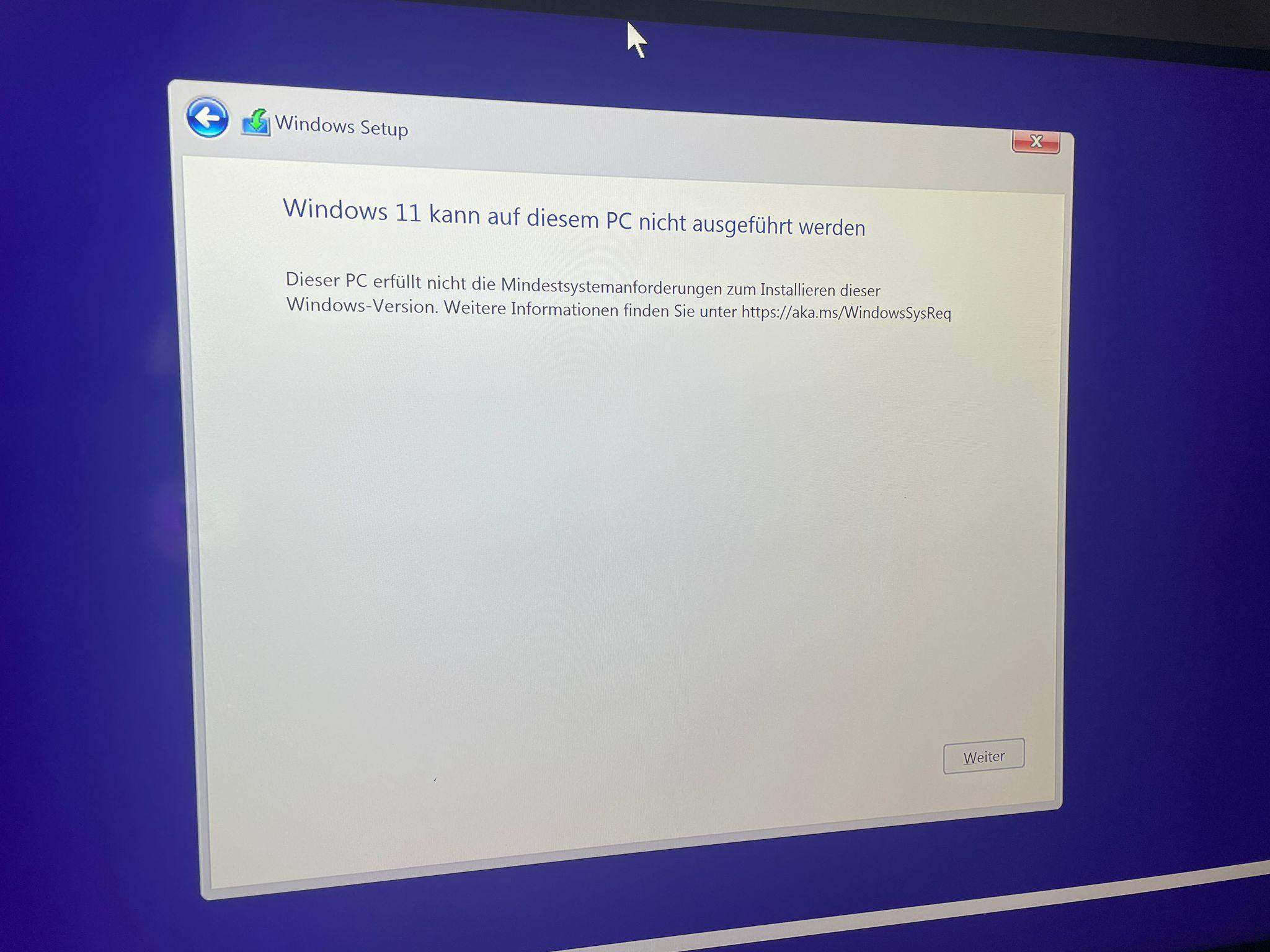 Windows 11 lässt sich nicht auf neuen PC installieren? (Computer ...