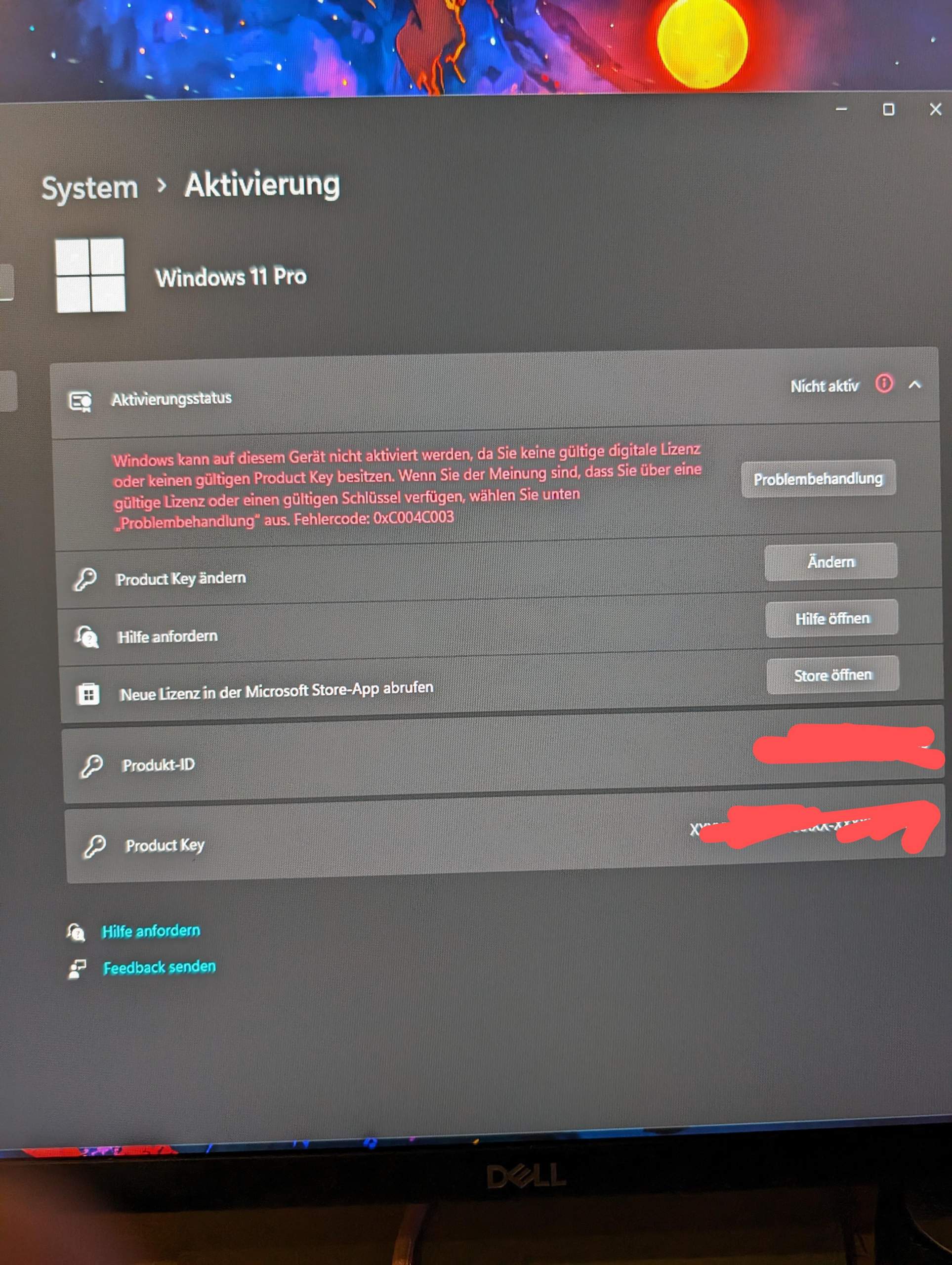 Windows 11 Pro digital Key würde deaktiviert? (Microsoft, IT, Product-Key)