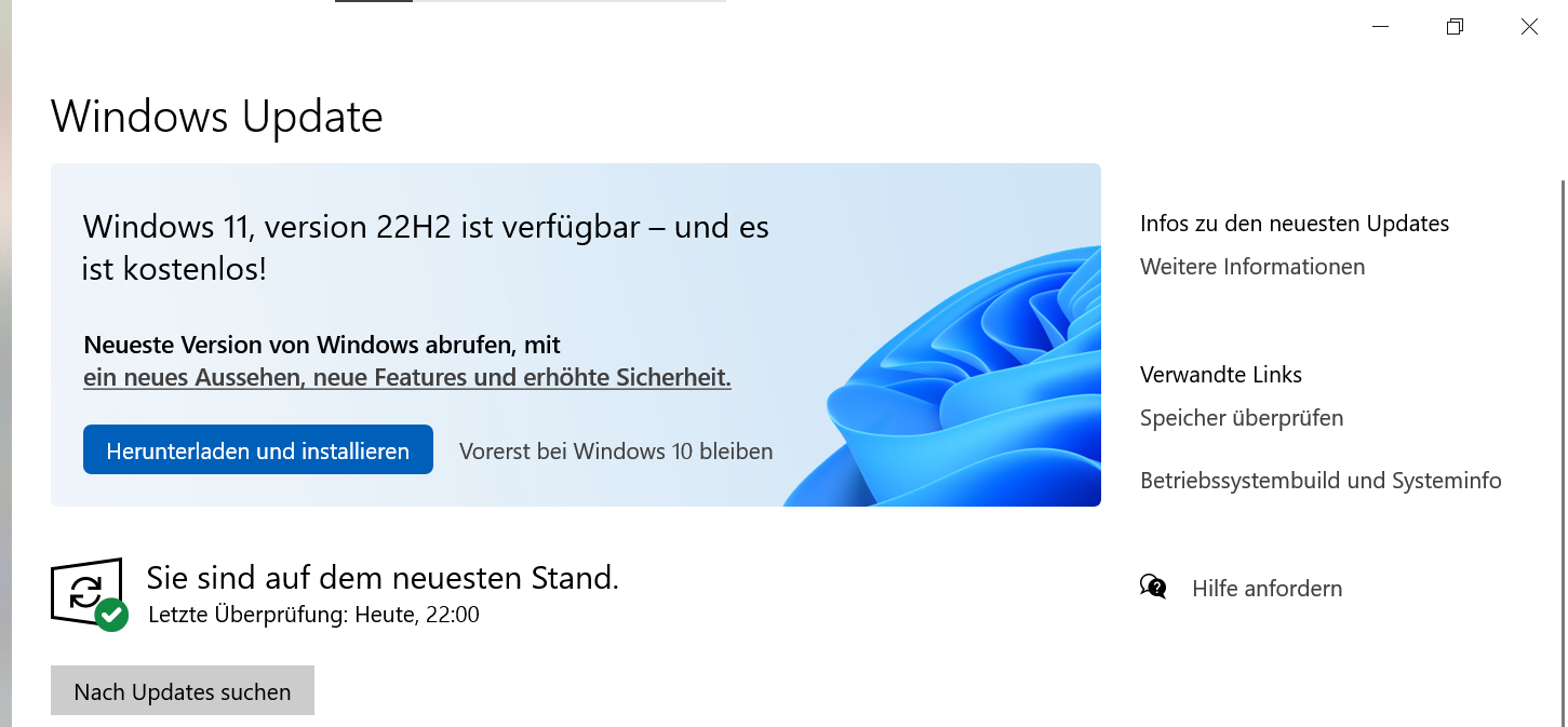 Windows 11 update obwohl nicht kompatibel? (Windows 10, Ryzen , AMD Ryzen)