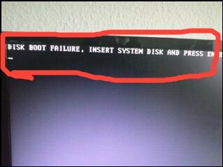 Windows 7 Disk Boot Failure Computer Pc Technik