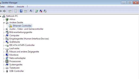 Windows 7 Erkennt Ethernet Controller Nicht Was Nun Computer Pc Technik