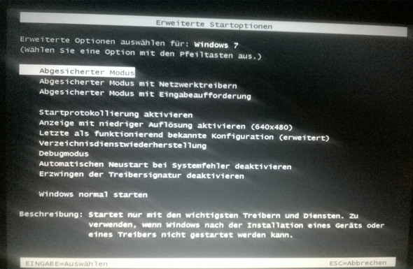 Windows 7 F8 Erweiterte Startoptionen Reparatur Finde Ich Nicht