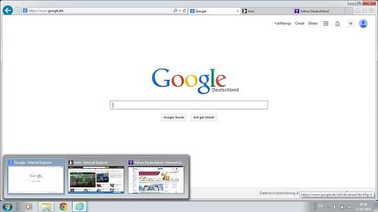 windows 7 fenster auf der taskleiste nebeneinander einordnen computer pc