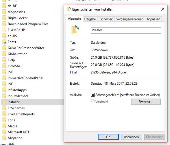 Installer-Ordner - (Computer, PC, Windows)