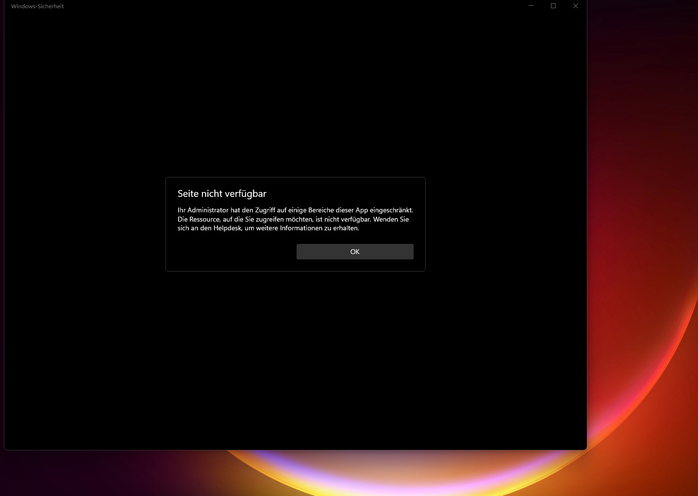 Windows-Defender öffnet sich nicht durch pc reset? (Microsoft, Virus, IT)
