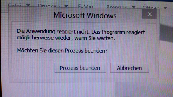 Der Error erscheint immer links oben auf dem Bildschirm... - (Computer, PC, Windows)