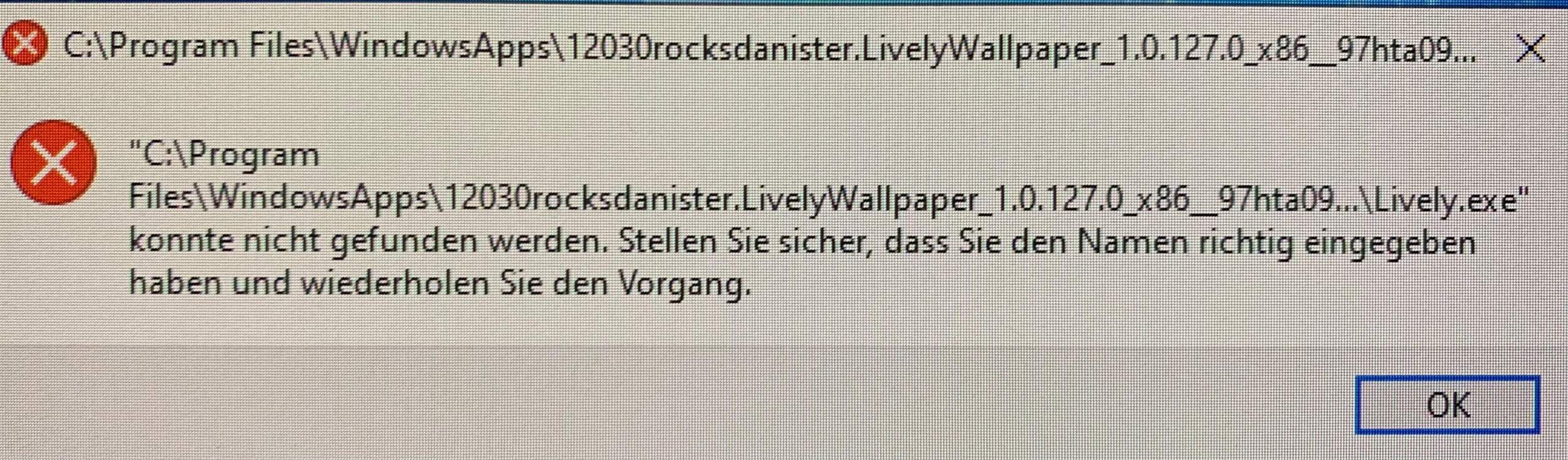Windows Fehler? (Windows 10, Microsoft, Windows Fehlermeldung)