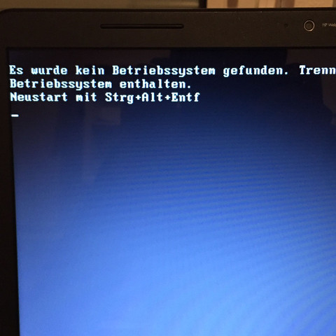Text beim hochfahren des Laptop  - (Computer, Windows, Informatik)