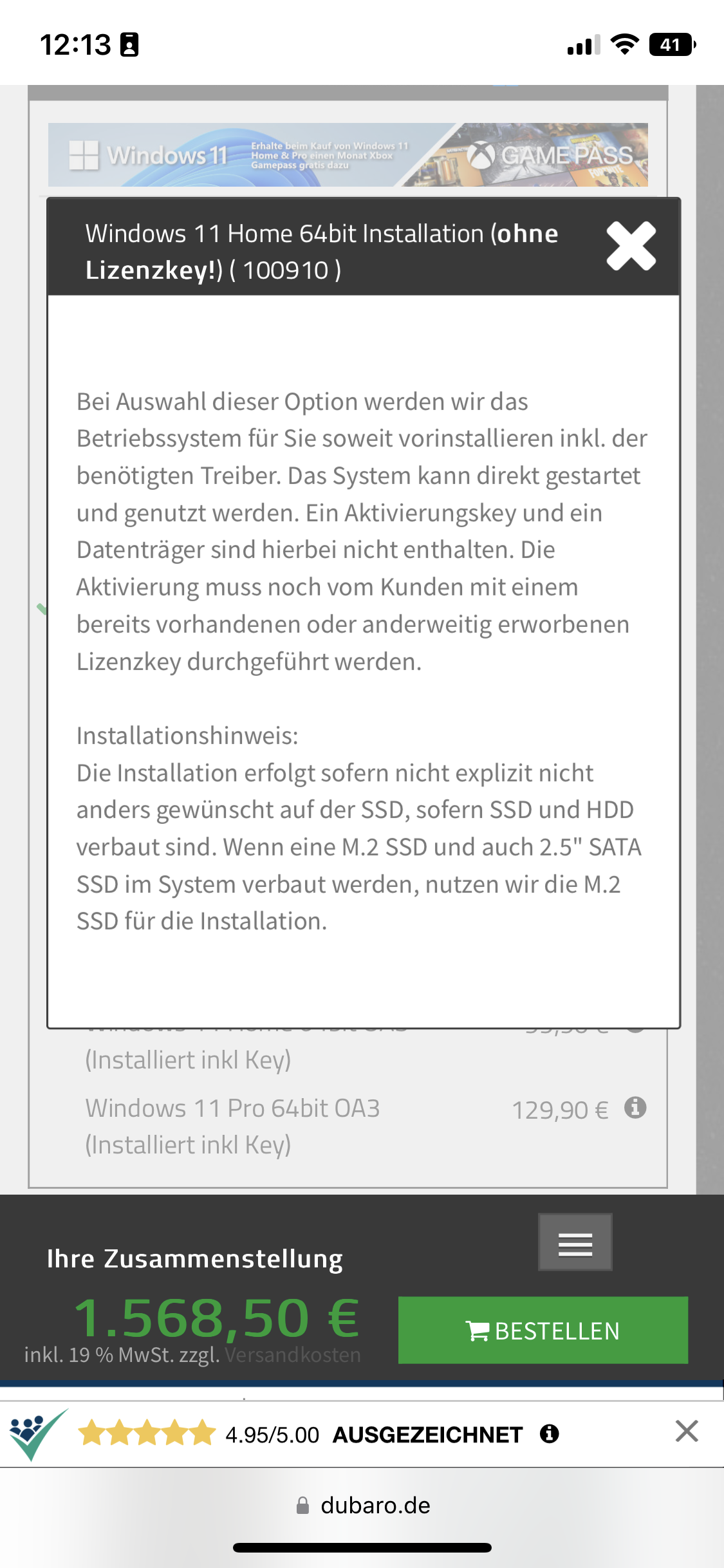 Windows Installation Key Windows Installation ohne Lizenz Key? (Microsoft, Windows 11, Product-Key)