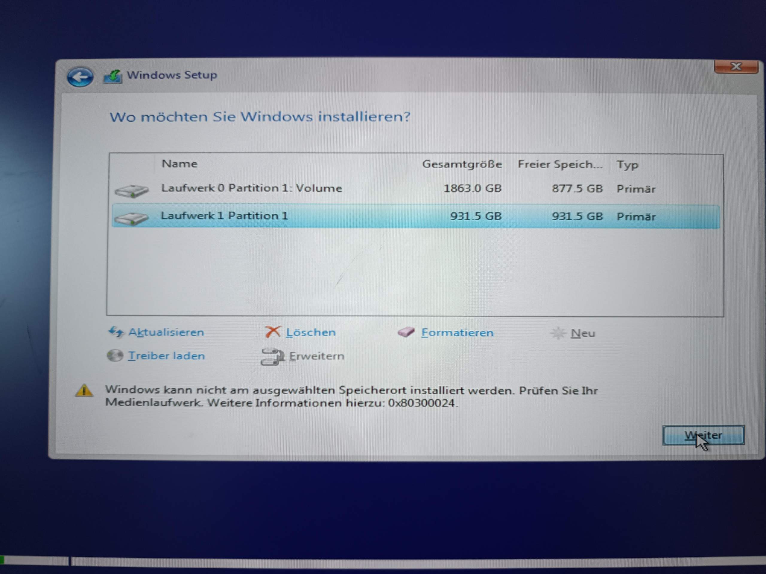 windows 10 auf neuer ssd installieren